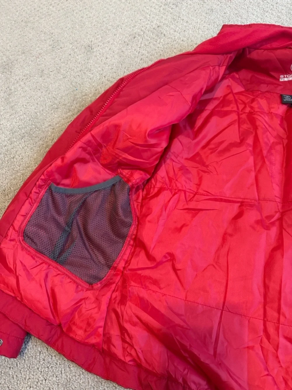 Red Stormtech Performance Jacket - Picture 3 of 6